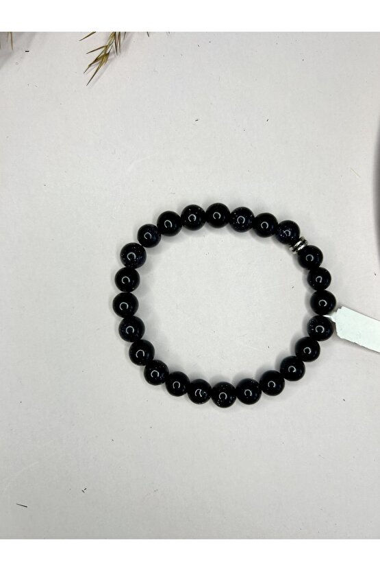 Lacivert Simli Yıldız Taşı Bileklik-%100 Orijinal Ve Sertifikalı