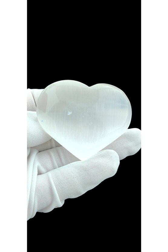 Selenit Kalp Doğal Taş