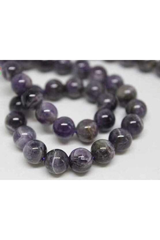 Ametist Taşı Koyu Renk Dizi 8mm