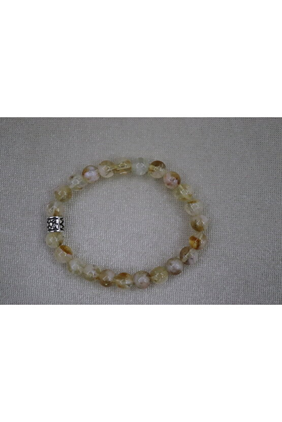 Sitrin(Para)taşı Doğaltaş Bileklik