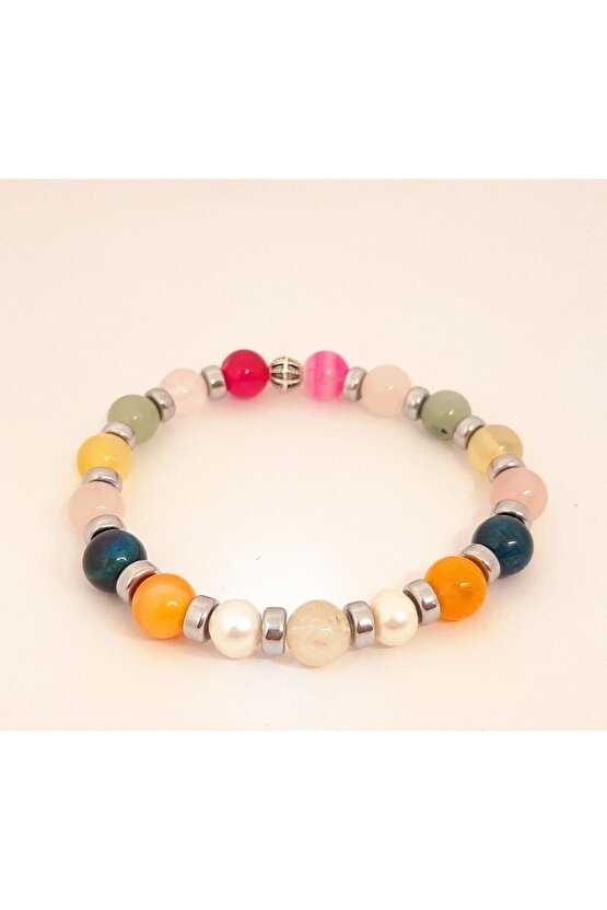 Antalya Aslan Burcu Kadın Bileklik Orjinal Doğal Taş Bileklik