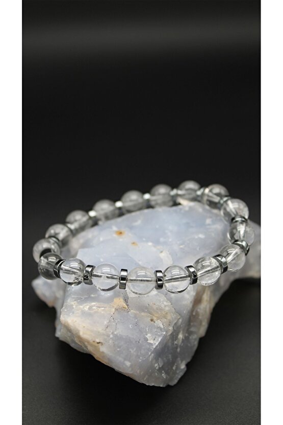 Kristal Kuvars Doğaltaş Bileklik