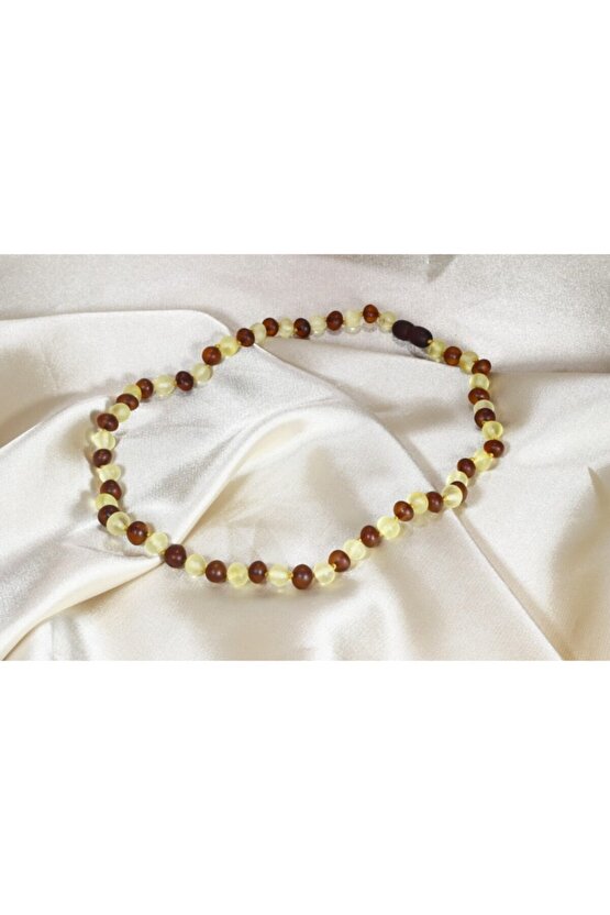 Hakiki Damla Kehribar Yetişkin Kolye 9,8 gr