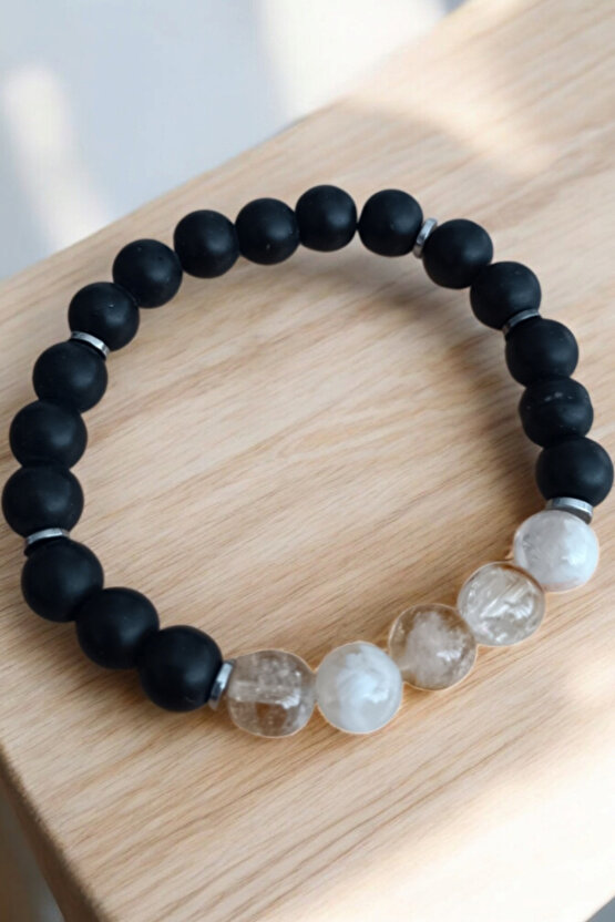 Sitrin Bileklik Akik bileklik Hematit Bileklik Orijinal Doğal Taş Bileklik