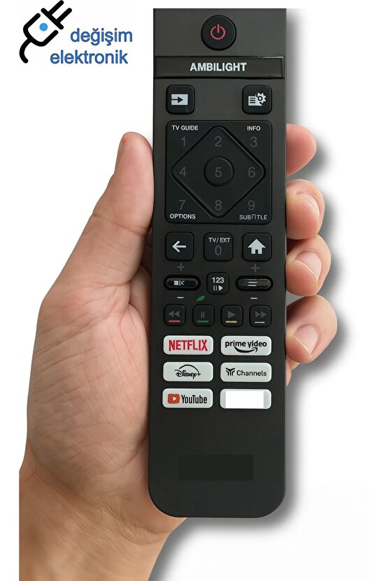 Philip s 50Pus890962 4K Ambilight Led Tv Kumandası