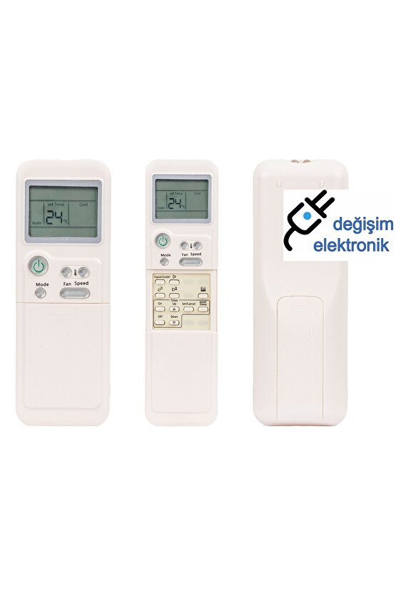 Finlux Yb1f-2f Uyumlu Klima Kumandası