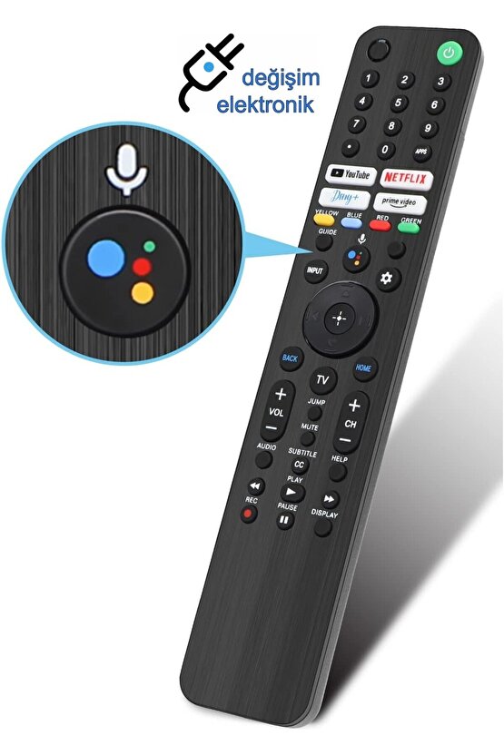 Sony Rmf-tx200b 4k Android Uyumlu Led Tv Kumandası