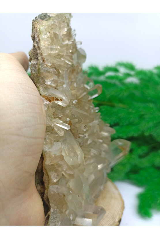 KRİSTAL KUVARS JEOT  (SERTİFİKALI)(810 GRAM)