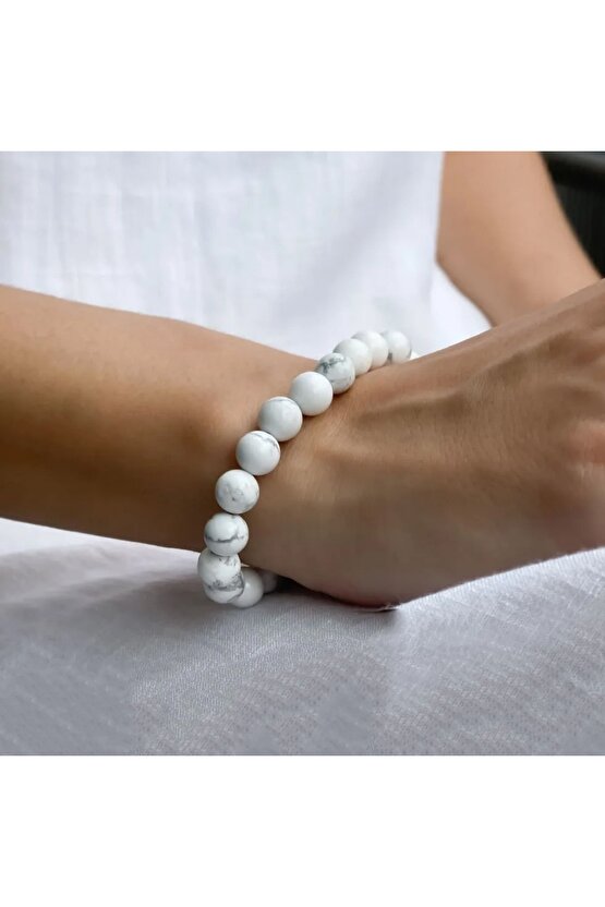 Havlit Doğal Taş Bileklik, AAA Orijinal Havlit Taşı Bileklik