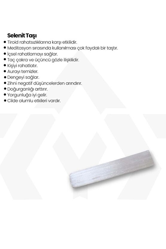 Selenit Taşı Çubuk