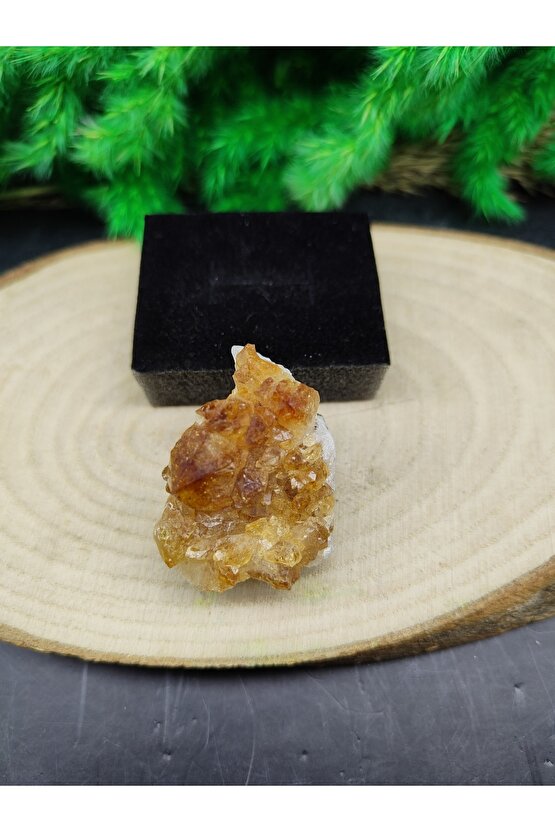 Ham Sitrin Kaya Dekoratif Doğal Taş (sertifikalı)