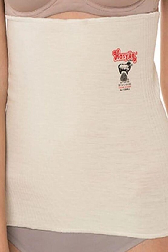 Modatime %100 Yün Silikonlu Bel Korsesi Romatizma Menisküs Bel Fıtığı Korsesi