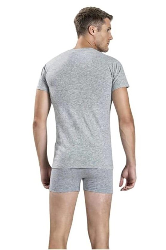 JİBER 112 ERKEK V YAKA YARIM KOL FANİLA 10 ADET