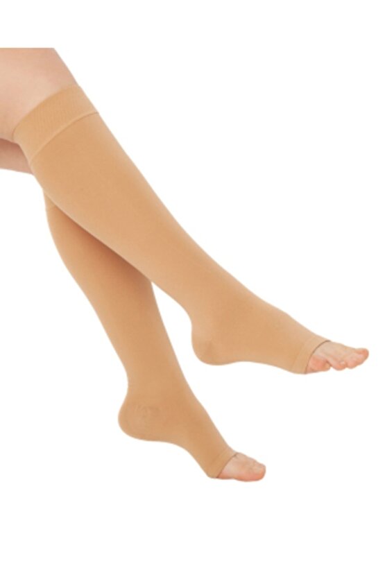 Dizaltı Burnu Açık Çorabı Yüksek Basınç Ref 902.