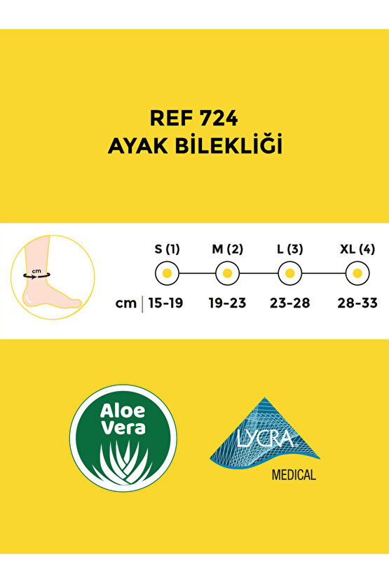 724 Softsport Ayak Bilekliği