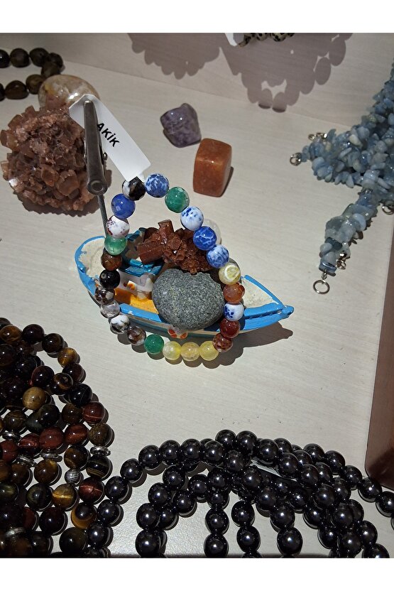 Renkli Akik Bileklik – Enerji, Denge ve Pozitif Yaşam Sertifikalı