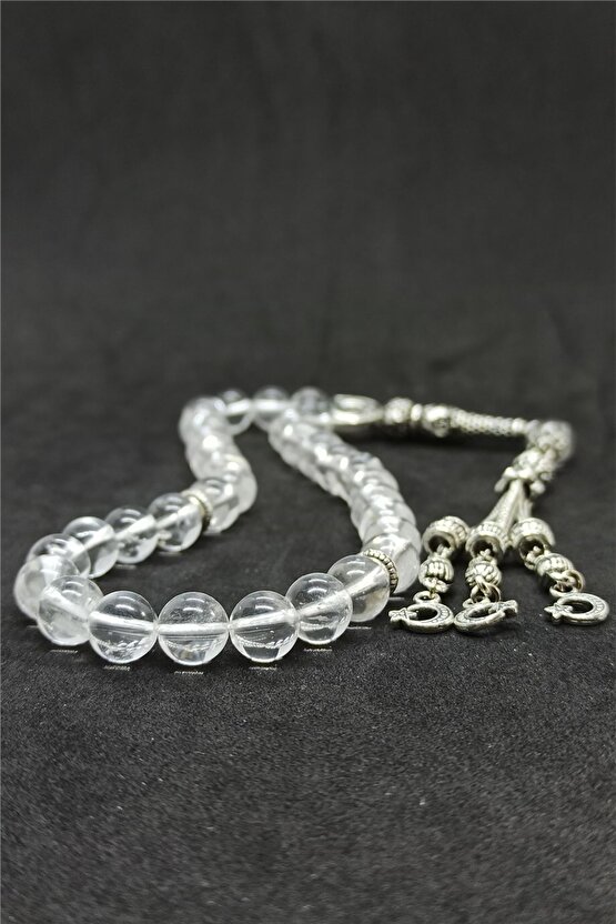 Kristal Kuvars Doğal Taş Tesbih Helsinki