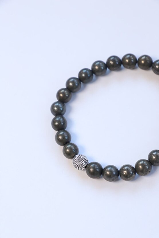 Pirit Taşı Bileklik 8mm