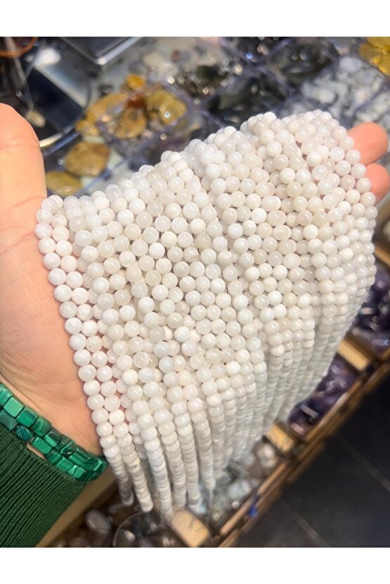 6 Mm A Kalite Ay Taşı Doğal Taş Dizi