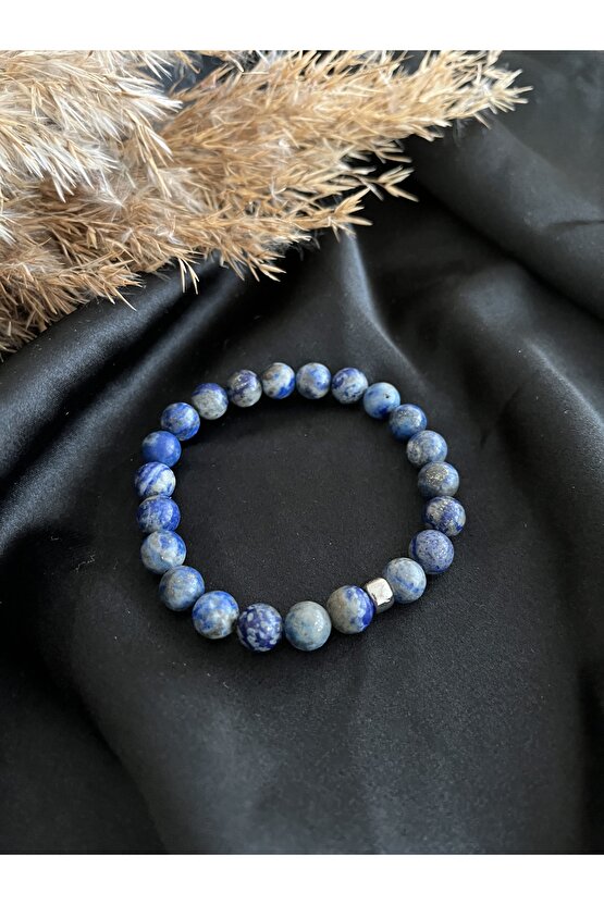 Aa Kalite Lapis Lazuli Doğal Taş Bileklik