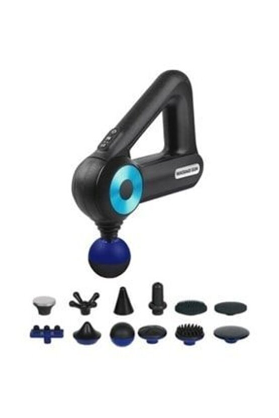 Darbeli Şarjlı 12Başlıklı Masaj Aleti Nrd 1306