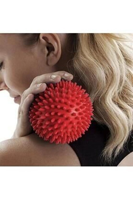 Topu,Dikenli El Egzersiz Topu9 Cm Spikiy Masaj
