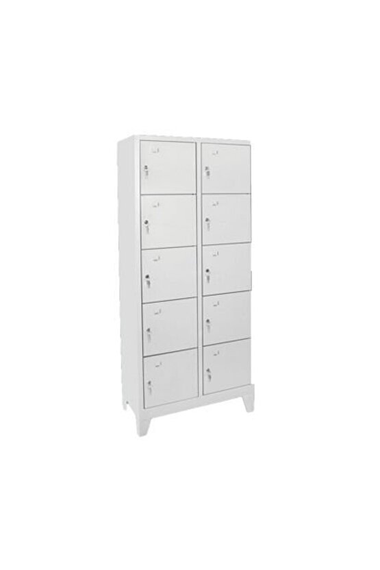 10 Gözlü Öğretmen Dolabı | Kullanışlı, Sağlam ve Şık