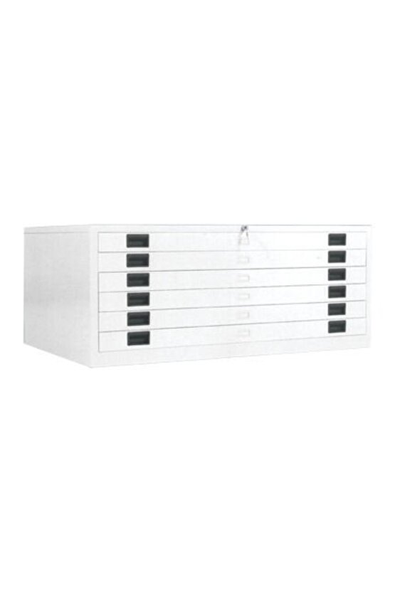 Harita Plan Dolabı 6 çekmece | Ev ve Ofisler İçin Uygun Seçim