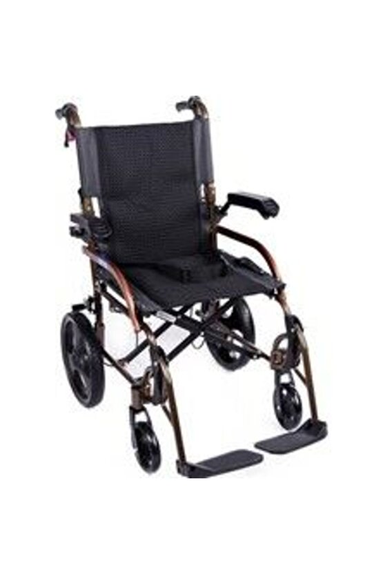 GK863LABJ-12 Jet Black Transfer Alüminyum Tekerlekli Sandalye