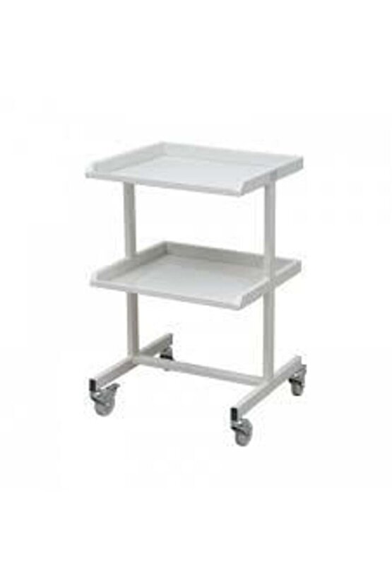 3 Katlı Tekerli Cihaz Arabası