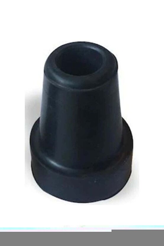 Siyah 10 Adet Kaymayan Baston Kanedyen Asa Koltuk Değneği Lastiği Birinci Sınıf Kalın Taban