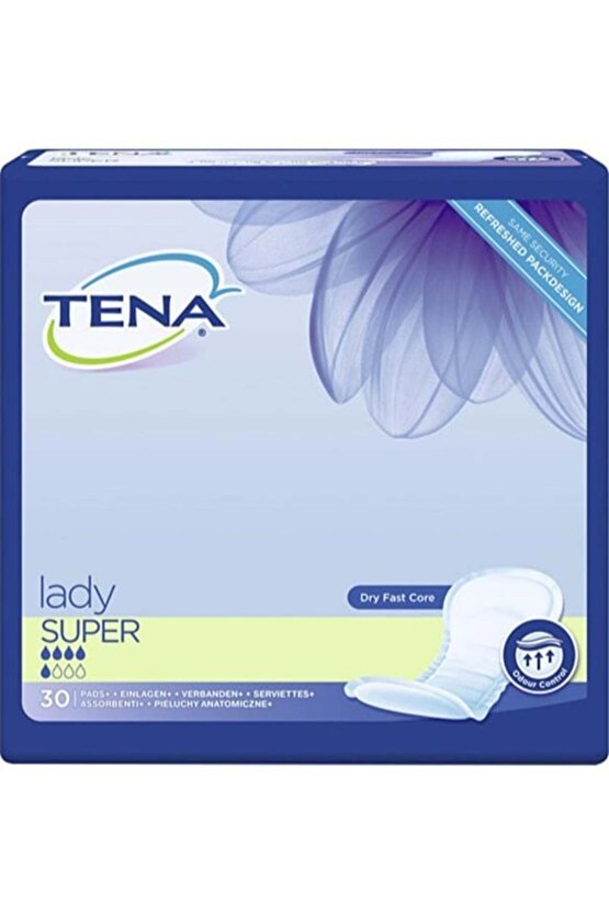 Kadın Süper Mesane Pedi Lady 4 Paket