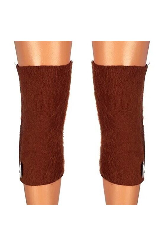 Deve Tüyü Yün Dizlik | Özel Örgülü Elastik Kumaş ve Farklı Beden Seçenekleri