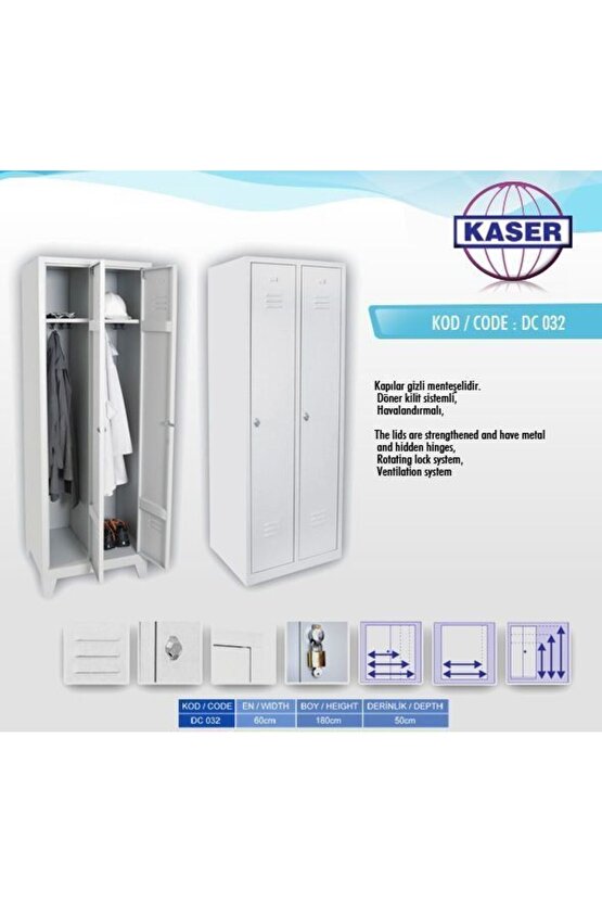 Metal Soyunma Dolabı