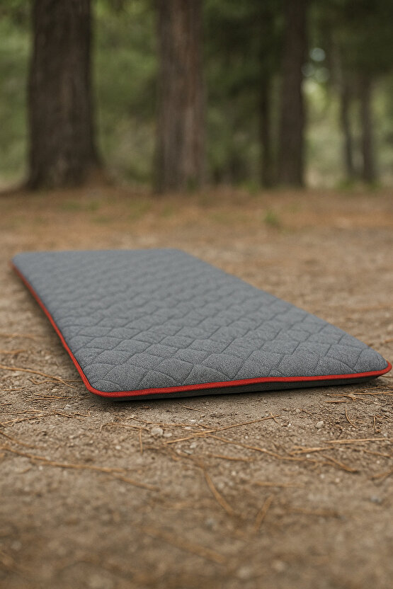 Taşınabilir Katlanır Kamp Karavan Anne Yanı Misafir Yatağı Ped Tek Kişilik