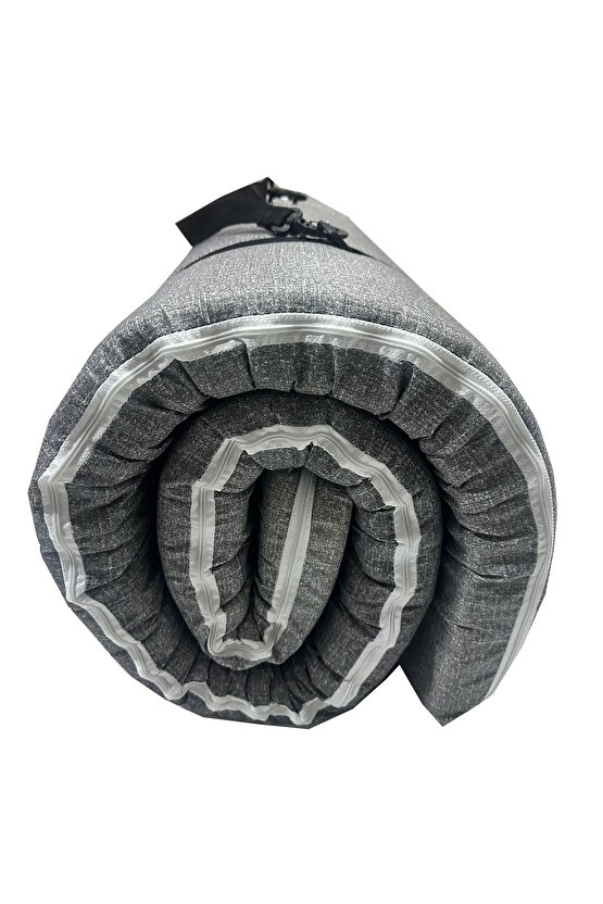 Taşınabilir Fonksiyonel Katlanır Kamp Karavan Yer Yatağı Kılıflı Fermuarlı