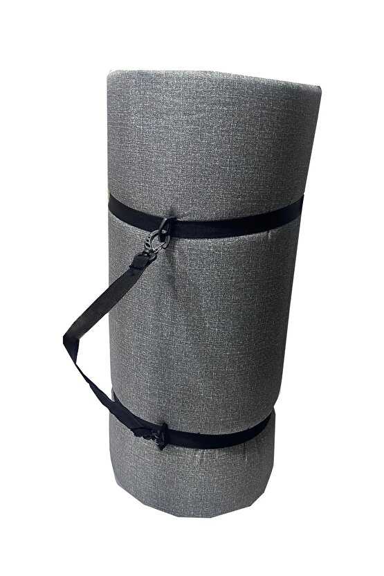 Taşınabilir Fonksiyonel Katlanır Kamp Karavan Yer Yatağı Kılıflı Fermuarlı