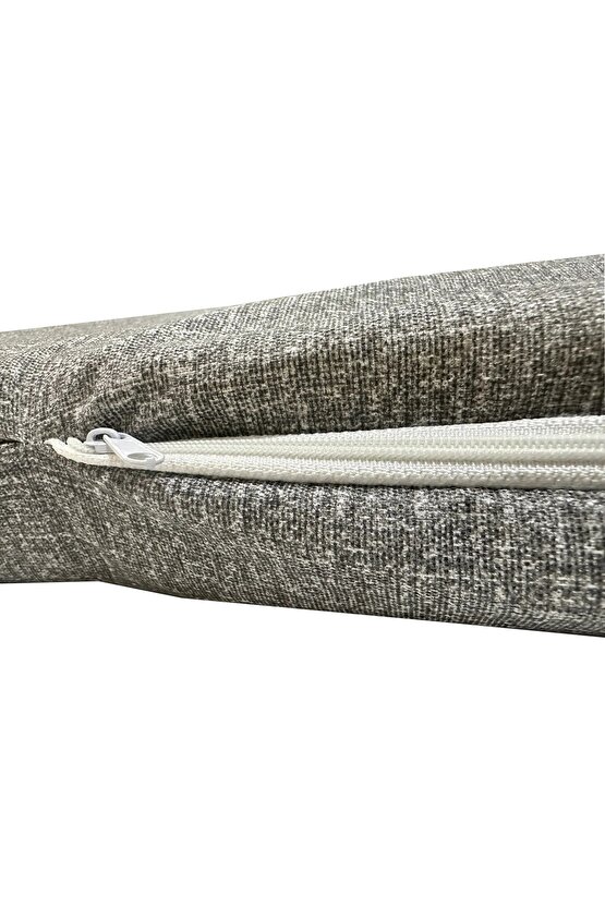 Fermuarlı Kılıflı Yer Kamp Karavan Misafir Yatağı Tek Kişilik 8 cm