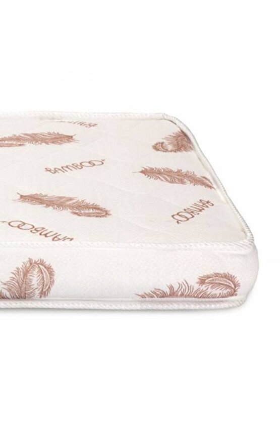 60x120x5 Cm Bamboo Sünger Bebek Yatak