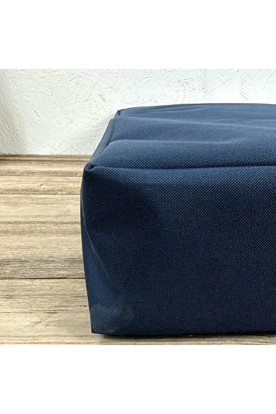 Büyük, ortopedik köpek yatağı, lacivert, 60x120, konforlu ve şık tasarım