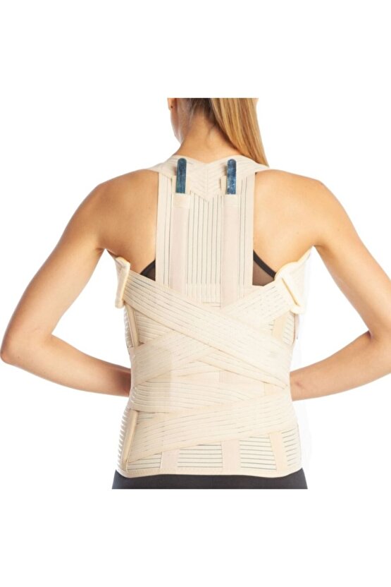 Çelik Balenli Korse Bel Korsesi Bedensiz