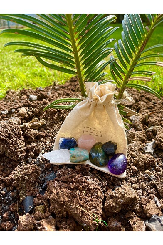 Anksiyete Seti Doğal Taş 7li