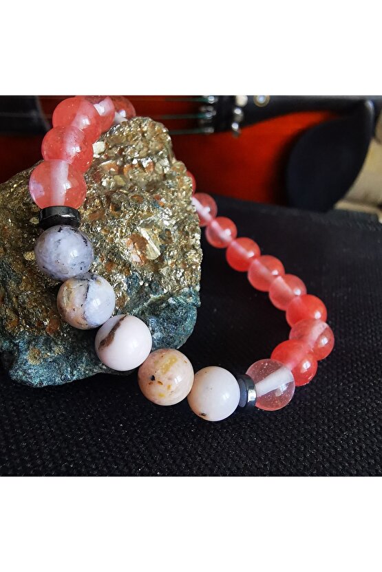 Karın Ağrısı  Doğaltaş Bileklikliği