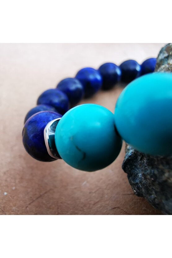 Boğaz Alerjisi doğaltaş Bilekliği