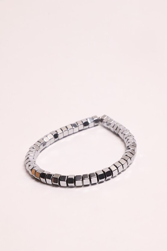 Hematit Doğal Taşlı Bileklik