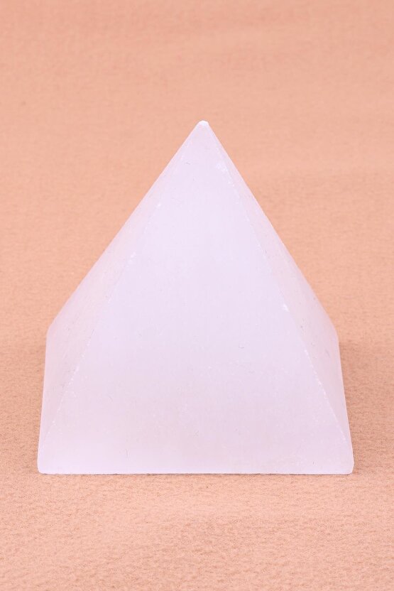 Selenit Doğal Taş Piramit