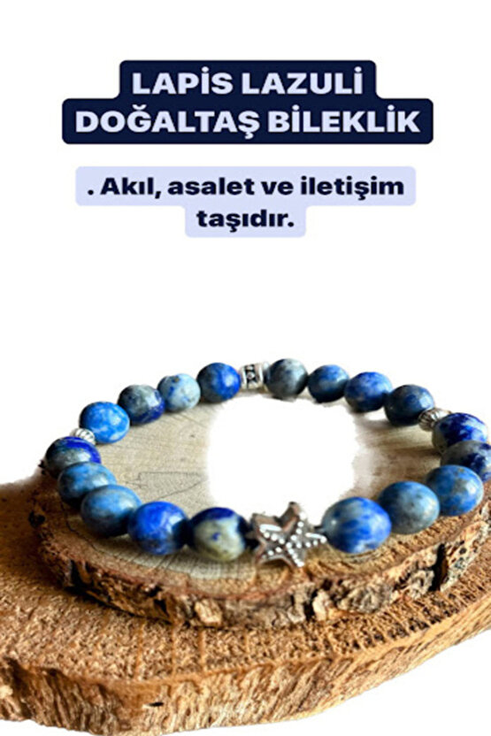 LAPİS LAZULİ DOĞALTAŞ BİLEKLİK