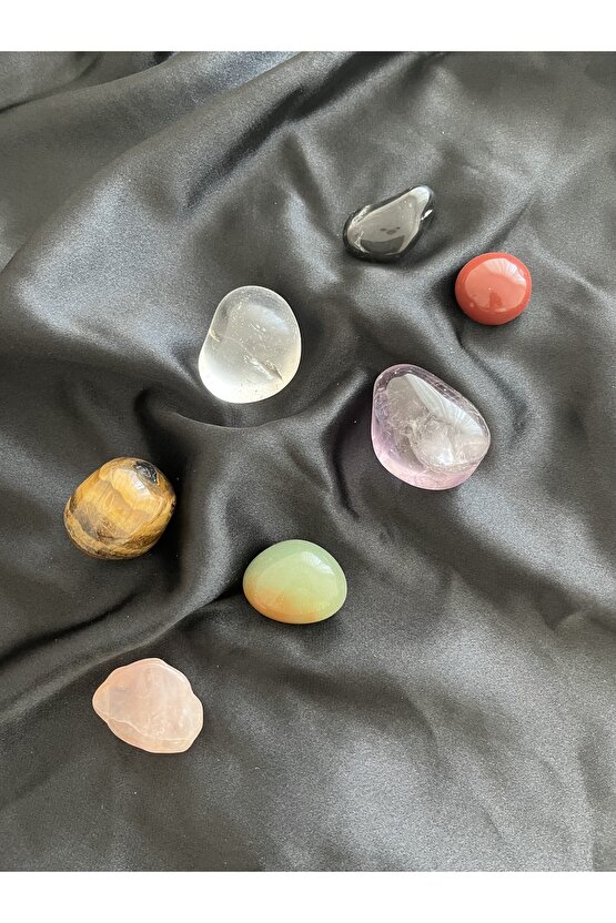 7’li Çakra Doğal Taş Seti