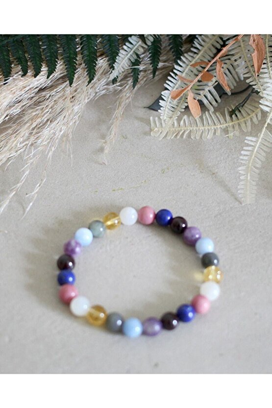 Doğal Taş Bileklik 8mm MENOPOZ