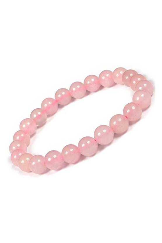 Başak Burcu Bileklik (pembe Kuvars)